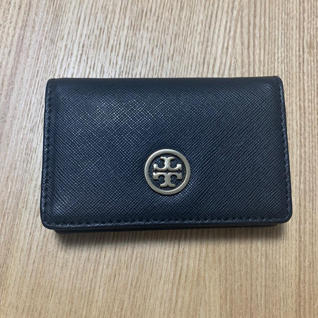 Tory Burch(トリーバーチ)の島風様　専用　　トリーバーチ 名刺入れ ブラック カードケース レディースのファッション小物(名刺入れ/定期入れ)の商品写真