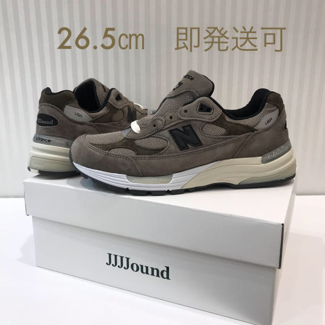 New Balance(ニューバランス)のNewBalance × JJJJound M992 J2 26.5㎝ メンズの靴/シューズ(スニーカー)の商品写真