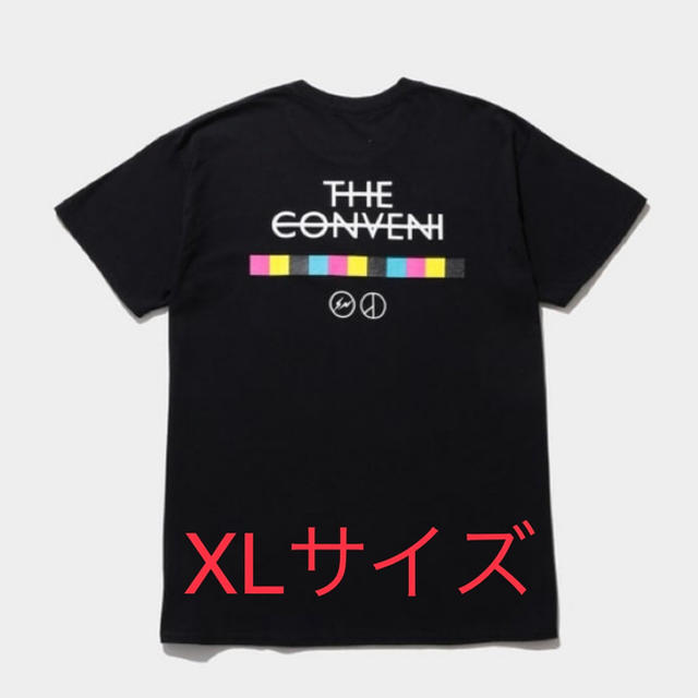 Tシャツ/カットソー(半袖/袖なし)FRAGMENT x THE CONVENI tee XL BLACK