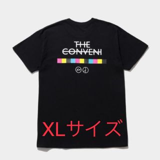 ピースマイナスワン(PEACEMINUSONE)のFRAGMENT x THE CONVENI tee XL BLACK(Tシャツ/カットソー(半袖/袖なし))