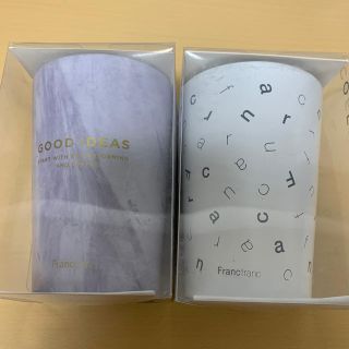 フランフラン(Francfranc)のみゆこ様専用★フランフラン ルーストサーモタンブラー ロゴ＆グレー　Ｍサイズ(タンブラー)