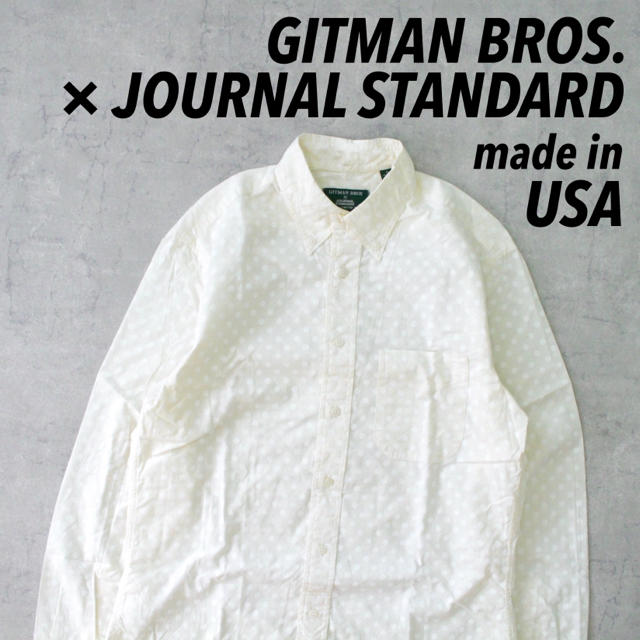 INDIVIDUALIZED SHIRTS - USA製 GITMAN BROS. × JOURNAL STANDARD 別注 ...