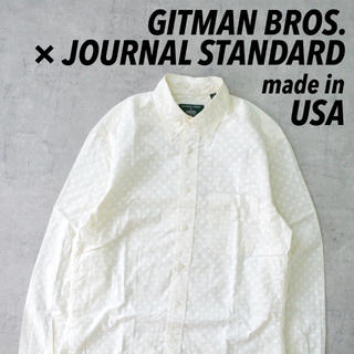 インディヴィジュアライズドシャツ(INDIVIDUALIZED SHIRTS)のUSA製 GITMAN BROS. × JOURNAL STANDARD 別注(シャツ)