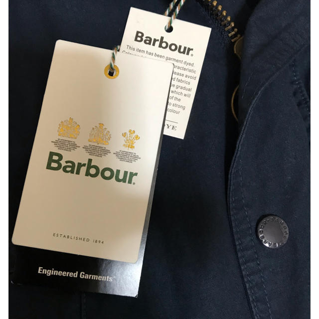 Barbour(バーブァー)のBarbour コート　ネイビーMサイズ メンズのジャケット/アウター(その他)の商品写真