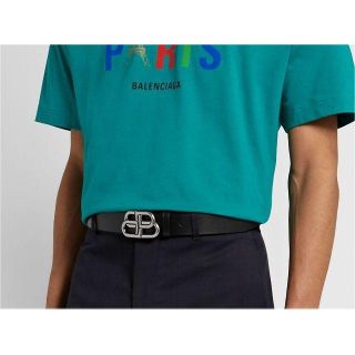 Balenciaga ぴらま様専用新品 BALENCIAGA BBレザーベルトの通販 by