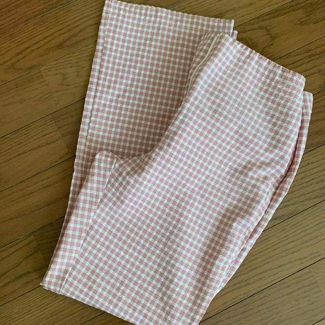 lavender pink gingham check pants レディースのパンツ(カジュアルパンツ)の商品写真