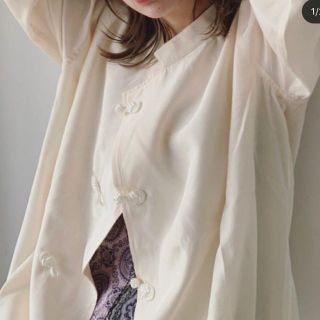 カスタネ(Kastane)のgathering China Shirt Jacket(シャツ/ブラウス(長袖/七分))