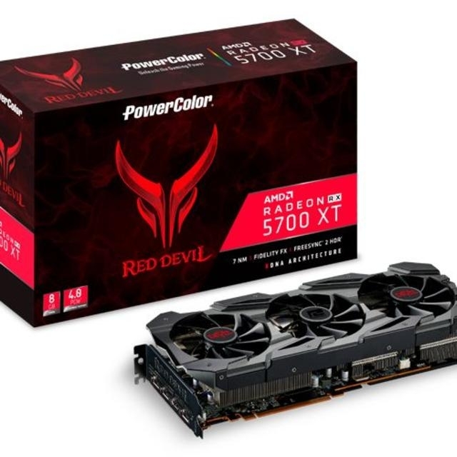 新品 RED DEVIL Radeon RX 5700 XT トリプルファン