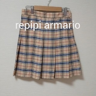 レピピアルマリオ(repipi armario)のrepipi armario プリーツ チェック スカート(ミニスカート)
