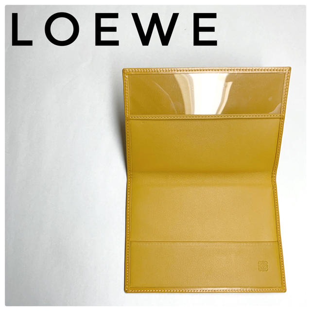 LOEWE - 【美品!】LOEWE ロエベ カードケース カード入れビジネス マスタードの通販 by なつみ's shop｜ロエベならラクマ