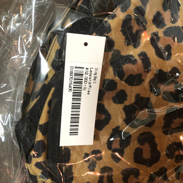 supreme 20aw leopard sling bag 2