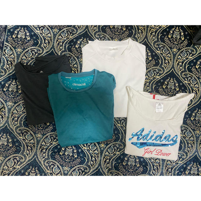 adidas by Stella McCartney(アディダスバイステラマッカートニー)の【４枚セット】adidas Tシャツ レディースのトップス(Tシャツ(半袖/袖なし))の商品写真