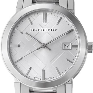 バーバリー(BURBERRY)の【海外限定】BURBERRY バーバリー 新品未使用 腕時計 シルバー アナログ(腕時計(アナログ))
