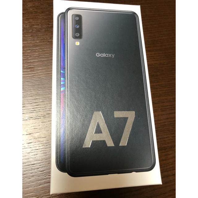 【品】GALAXY A7 ブラック