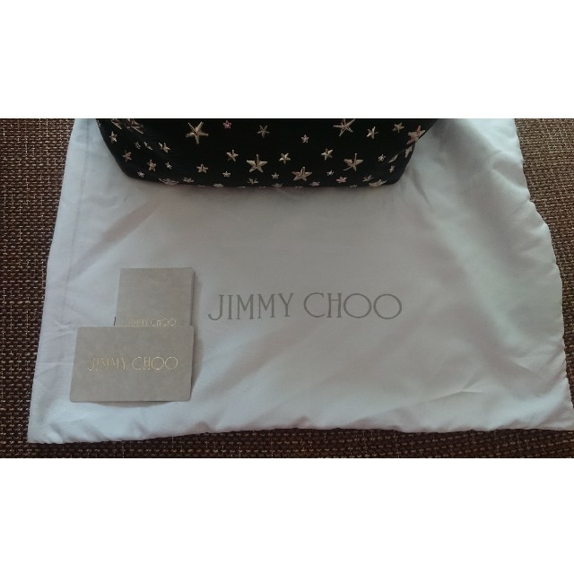 JIMMY CHOO(ジミーチュウ)のJIMMY CHOO☆ジミーチュウ バッグ☆ソフィアS黒☆星スタースタッズ レディースのバッグ(トートバッグ)の商品写真