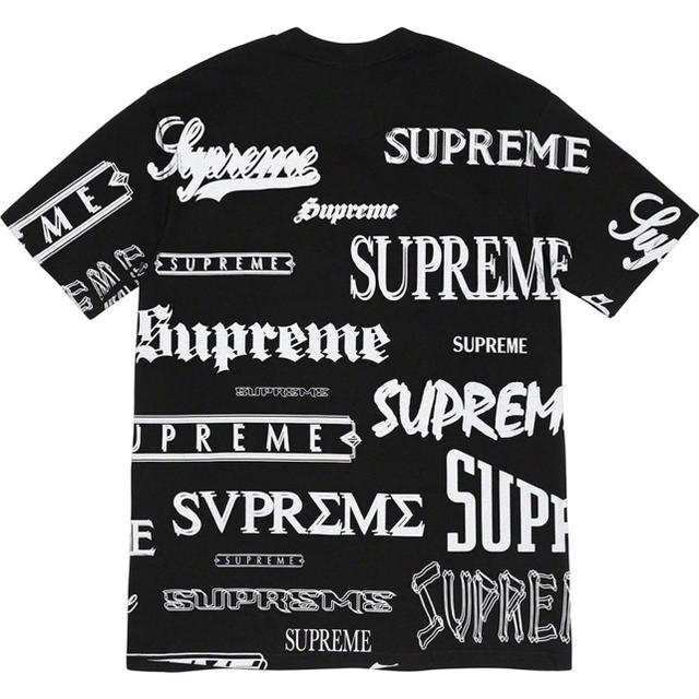 20FW Supreme Multi Logo Tee シュプリーム