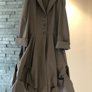 フォクシー(FOXEY)のフォクシーNY シャンパンフルートコート　希少42サイズ(ロングコート)