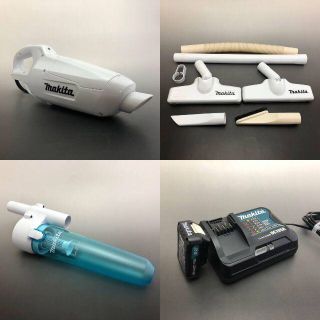 マキタ(Makita)の【フルセット】マキタ CL107FDSHW ＆純正アタッチメント多数(掃除機)