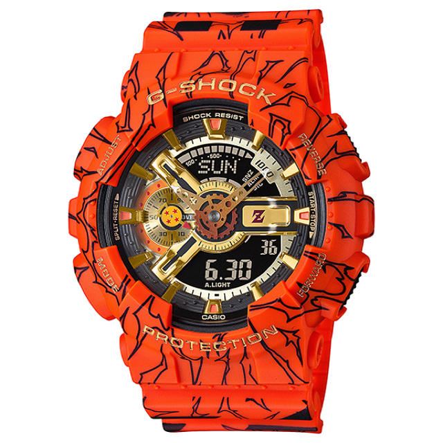 【税込?送料無料】 G-SHOCK GA-110JDB-1A4JR ドラゴンボールZ 腕時計(アナログ)