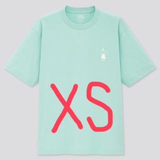 ユニクロ(UNIQLO)のユニクロ UNIQLO 米津玄師 コラボ Tシャツ UT XS グリーン(Tシャツ/カットソー(半袖/袖なし))