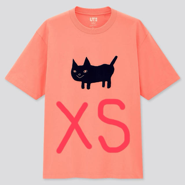 UNIQLO(ユニクロ)のユニクロ  UNIQLO 米津玄師 コラボ Tシャツ UT XS ネコ ピンク メンズのトップス(Tシャツ/カットソー(半袖/袖なし))の商品写真