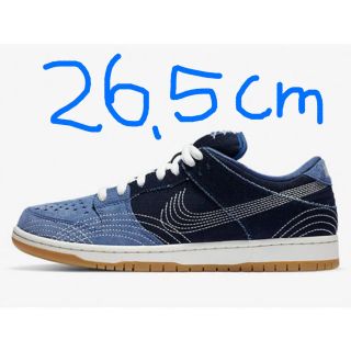 ナイキ(NIKE)のNike Sb Dunk Low Pro Denim Gum 刺し子 26.5(スニーカー)