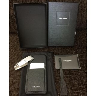 サンローラン(Saint Laurent)のSAINT LAURENT iPhoneX iPhoneXSケース 新品未使用(iPhoneケース)