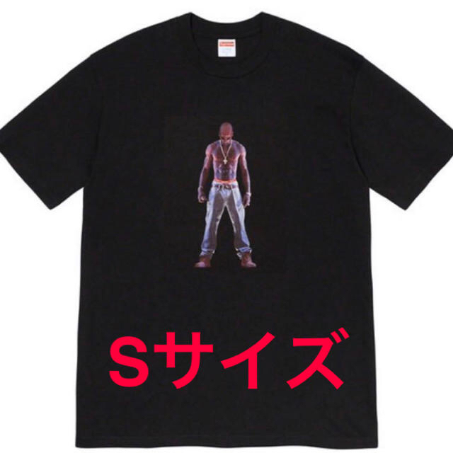 新品未使用 Supreme Tupac Hologram Tee Black