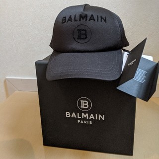 バルマン 帽子(メンズ)の通販 13点 | BALMAINのメンズを買うならラクマ
