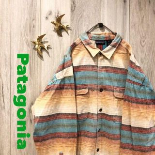 パタゴニア(patagonia)の★激レア★Patagonia　ヴィンテージ　メキシカン　デザインシャツ(シャツ)