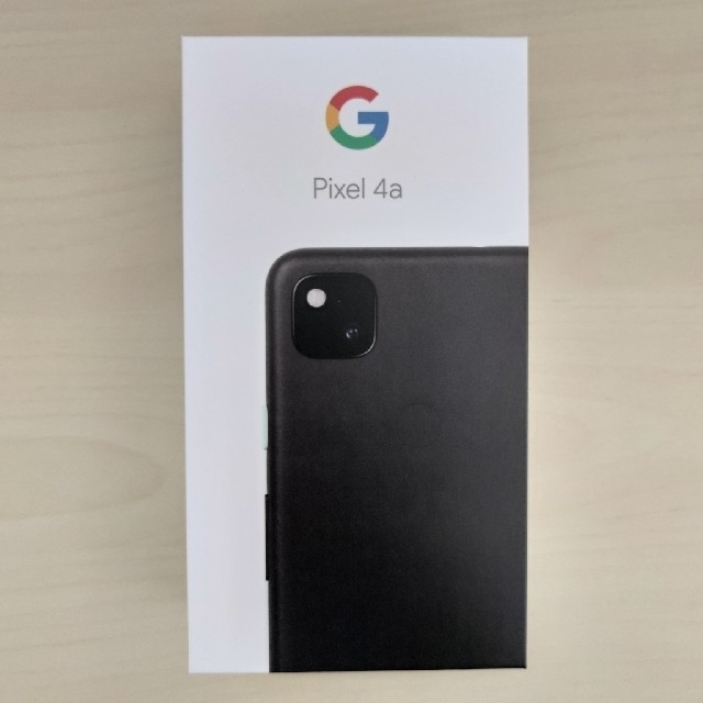 スマートフォン本体新品未使用 Google Store購入【Pixel 4a】SIMフリー