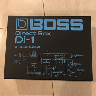 ボス(BOSS)のド定番商品　ＢＯＳＳ　Direct Box DI-1 ダイレクトボックス(その他)