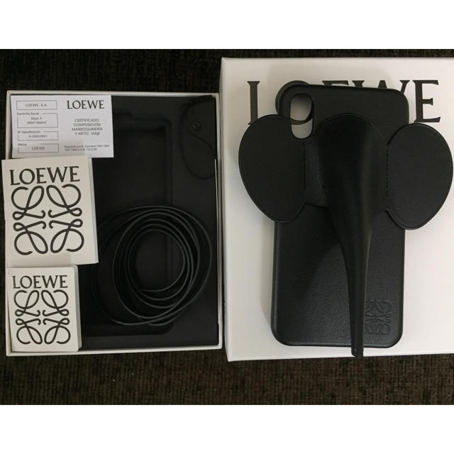 新品未使用　LOEWE ロエベ iPhone XS max専用ケース