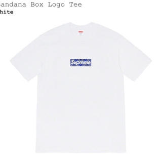 シュプリーム(Supreme)のsupreme Bandana Box Logo Tee(Tシャツ/カットソー(半袖/袖なし))