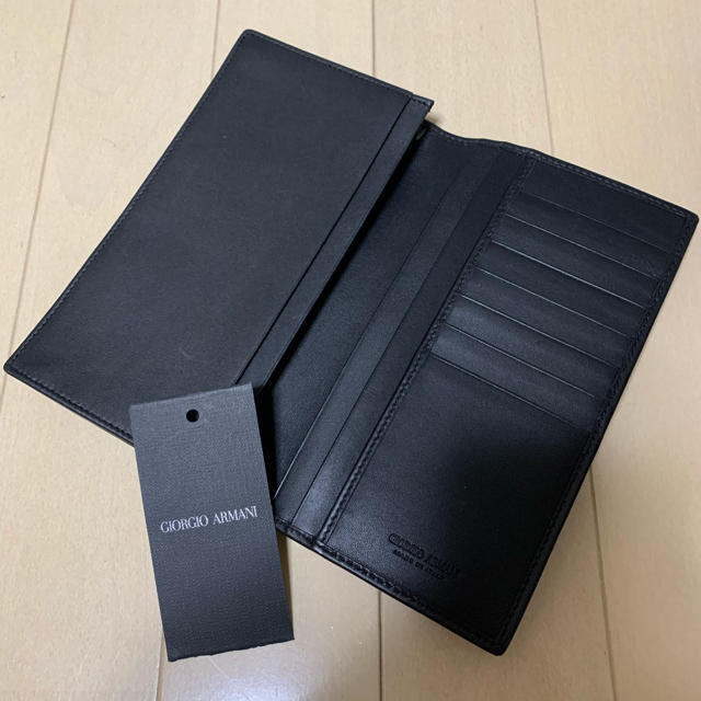 Giorgio Armani(ジョルジオアルマーニ)の新品 Giorgio Armani ジョルジオ アルマーニ  財布 ウォレット メンズのファッション小物(長財布)の商品写真