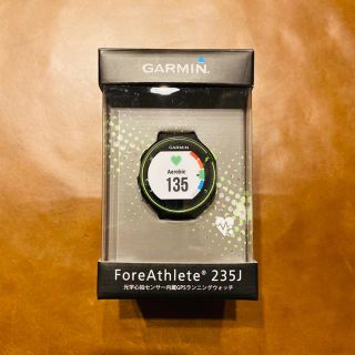 ガーミン(GARMIN)の【ほぼ新品】GARMIN(ガーミン) GPS ForeAthlete 235J(ランニング/ジョギング)