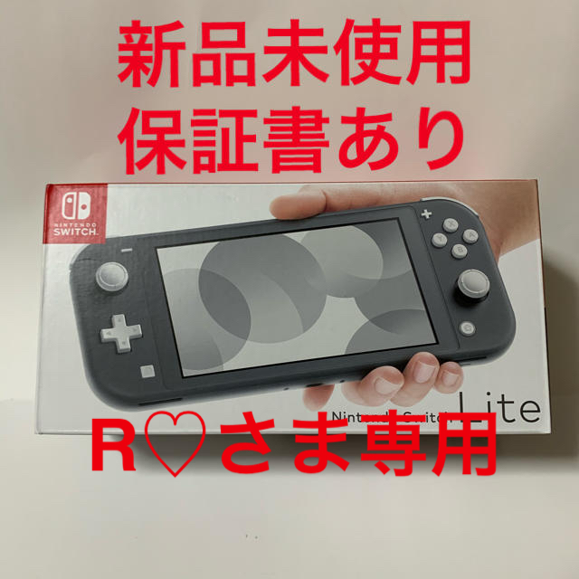 Switchライト グレー 購入から1ヶ月未満3年保証付 | pocosdecaldas.mg