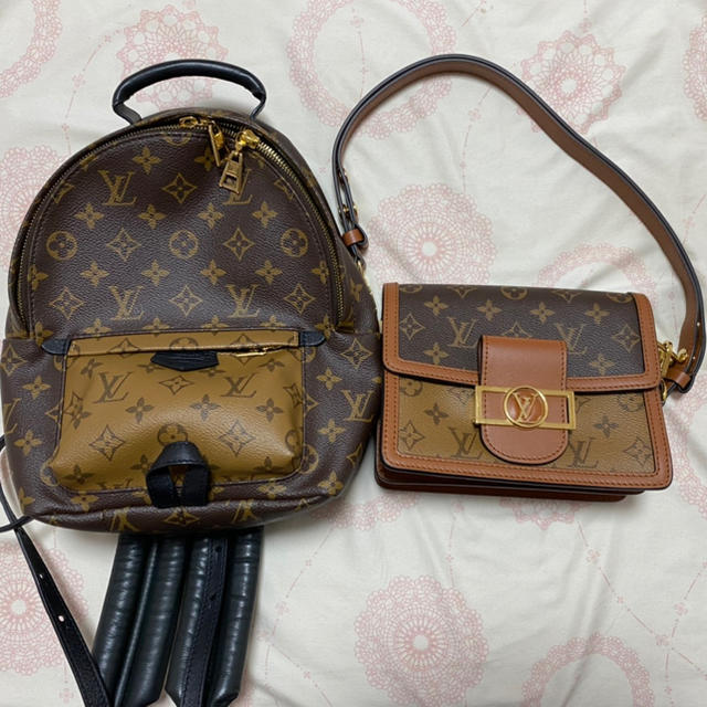 LOUIS VUITTON(ルイヴィトン)のルイヴィトン ドーフィーヌミニ バックパック 2個セット レディースのバッグ(リュック/バックパック)の商品写真