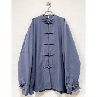 ヨウジヤマモト(Yohji Yamamoto)のdead stock xxxxl 超オーバーサイズ デザイン チャイナシャツ(シャツ)