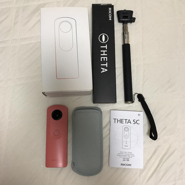 RICOH(リコー)のオオクワさま専用＊RICOH THETA SC スマホ/家電/カメラのカメラ(その他)の商品写真