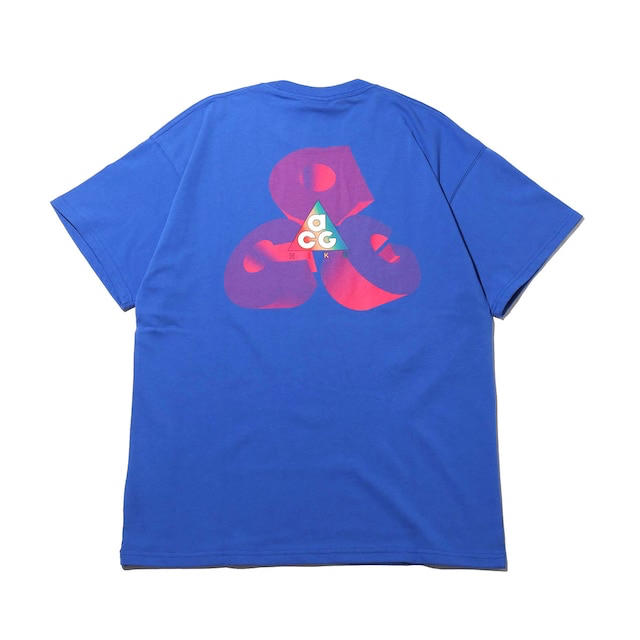 NIKE(ナイキ)の新品  NIKE ACG 3D グラフィック Tシャツ 青　S メンズのトップス(Tシャツ/カットソー(半袖/袖なし))の商品写真