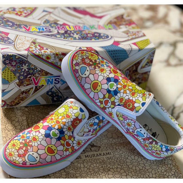 【26.5cm】VANS 村上隆 お花 スリッポン