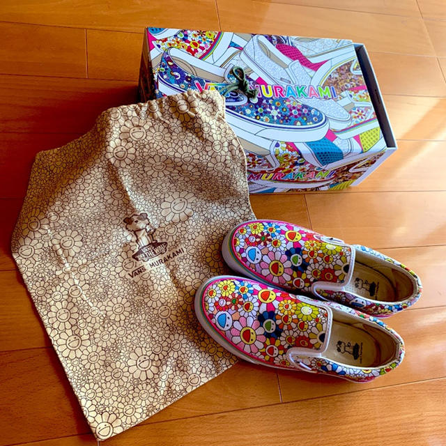 【26.5cm】VANS 村上隆 お花 スリッポン