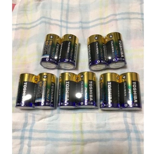 東芝(トウシバ)の東芝 単1アルカリ乾電池 10本 スマホ/家電/カメラの生活家電(その他)の商品写真