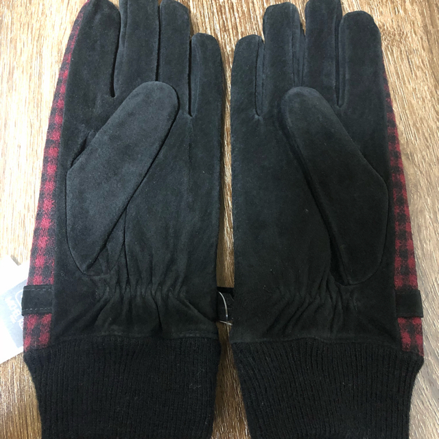 【新品】スエード切り替えグローブ　手袋 MICHEL KLEIN homme メンズのファッション小物(手袋)の商品写真