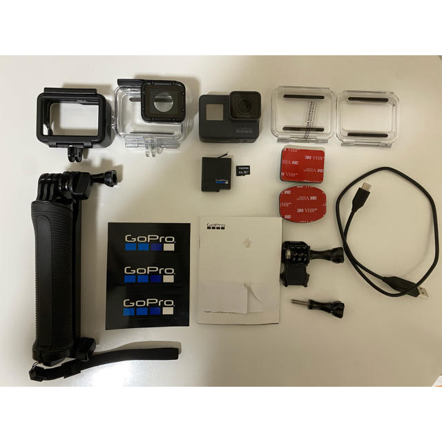 gopro hero5 セット　保証書、箱なしスマホ/家電/カメラ