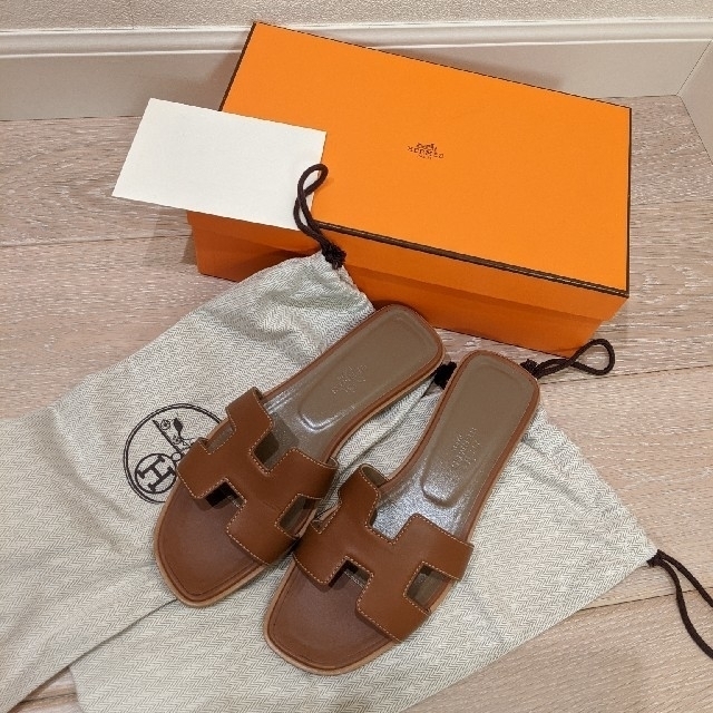 Hermes - 最終値下げ！HERMES☆オラン！ゴールド☆Size 36美品の通販 by happy123's shop｜エルメスならラクマ