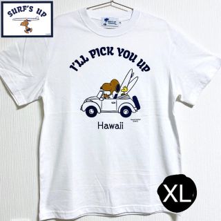 スヌーピー(SNOOPY)の値下げ！XL 新品 並行輸入ハワイ限定　モニホノルル 日焼けスヌーピー Tシャツ(Tシャツ/カットソー(半袖/袖なし))