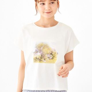 フラワー(flower)のflower ノスタルジープリントティーズ(Tシャツ(半袖/袖なし))