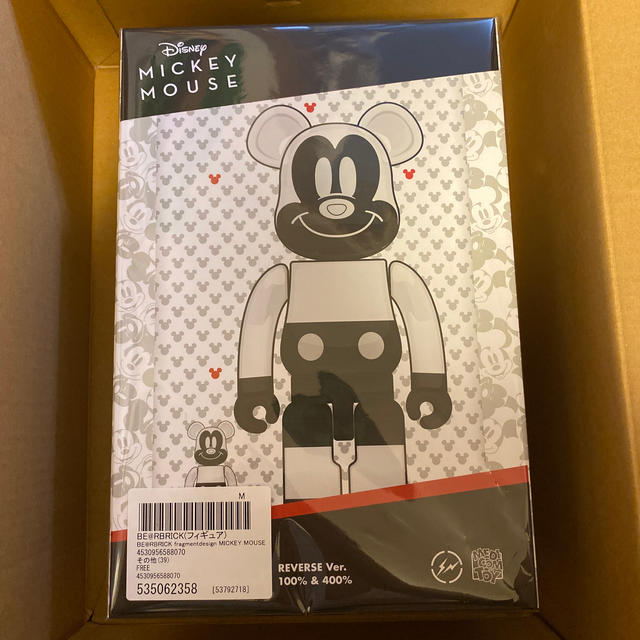 フィギュアbe@rbrick fragment ベアブリック フラグメント　mickey